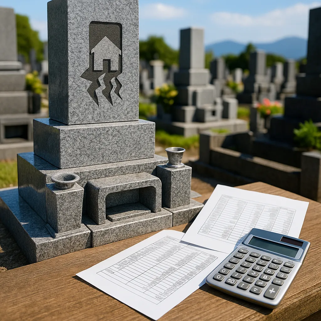 気仙沼市で地震に強いお墓の費用・相場と見積の流れと耐震
