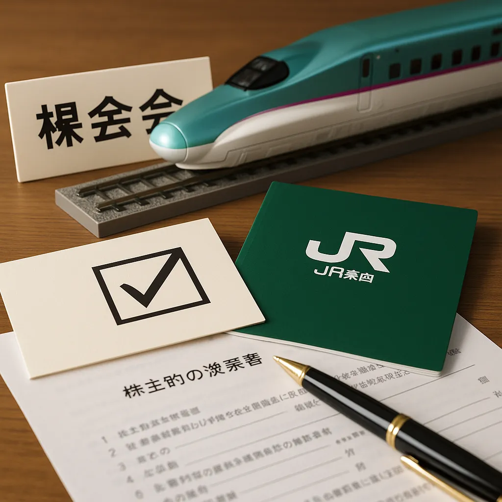 JR東日本 株主総会(6月)議決権で押さえる3点と準備